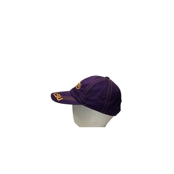 LSU Tigers Purple & Gold Baseball Cap Louisiana State University College Cap - Picture 8 of 12